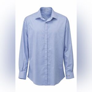 Calvin Klein Infinite Wrinkle Free Slim Fit Dress Shirt 4XL 20” 34/35 Light Blue